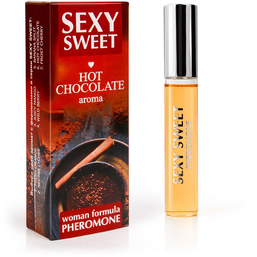 Парфюм для тела с феромонами Sexy Sweet с ароматом горячего шоколада - 10 мл. Биоритм LB-16122