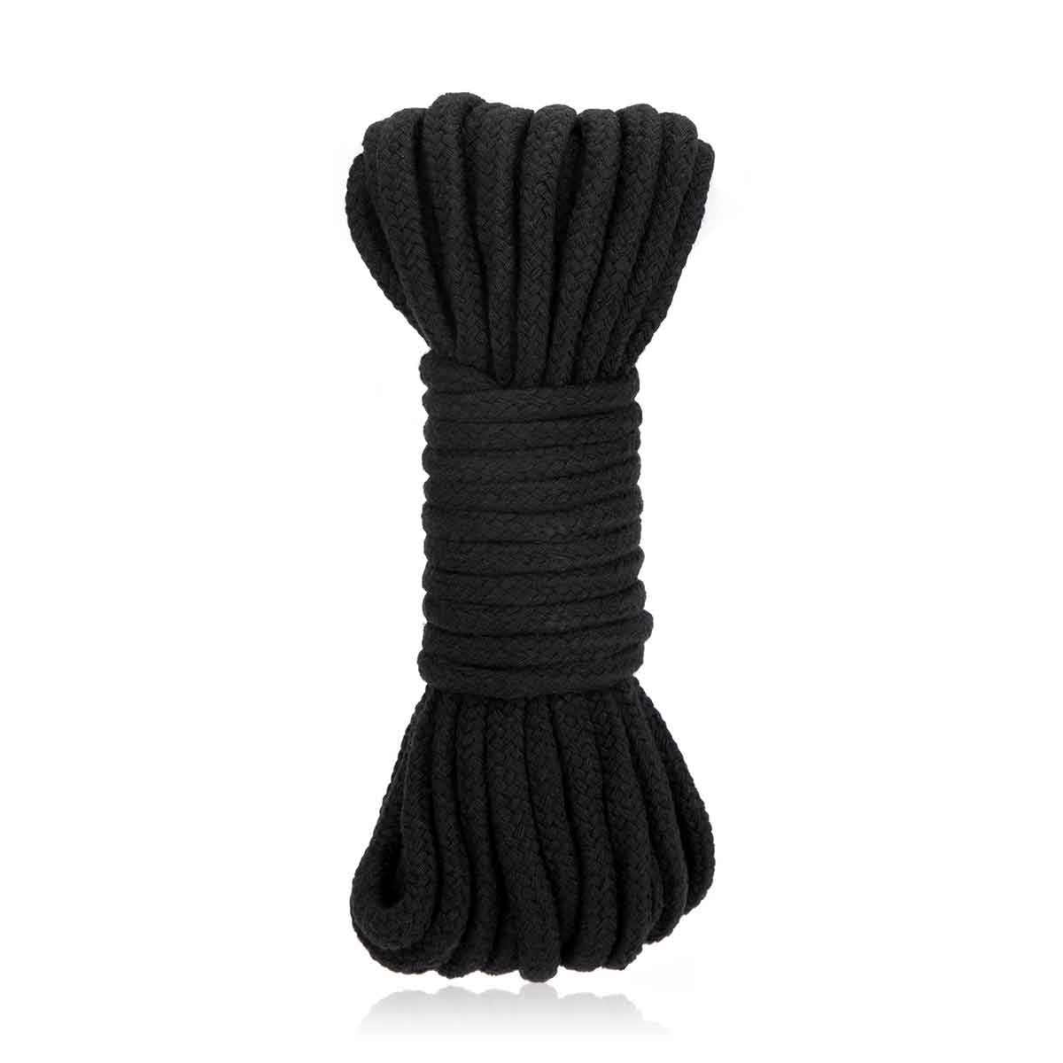 Купить Черная хлопковая веревка для связывания Bondage Rope - 10 м. по цене  3 570 руб. ☛ Доставка по всей России Интернет-магазин Товары со Смыслом! ☎  +7 (499) 647-89-99