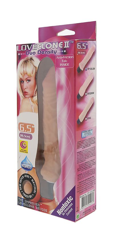 Рельефный реалистичный вибратор - 16,5 см. - фото 138565