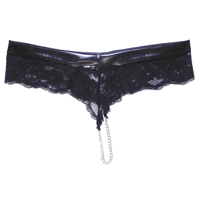 Трусики-стринги с цепочкой HARD LOVE - фото 138679 Трусики-стринги с цепочкой HARD LOVE - фото 138679