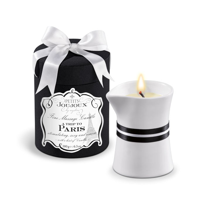 Массажное масло в виде большой свечи Petits Joujoux Paris с ароматом ванили и сандала - фото 242673