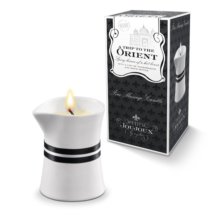 Массажное масло в виде малой свечи Petits Joujoux Orient с ароматом граната и белого перца - фото 242684