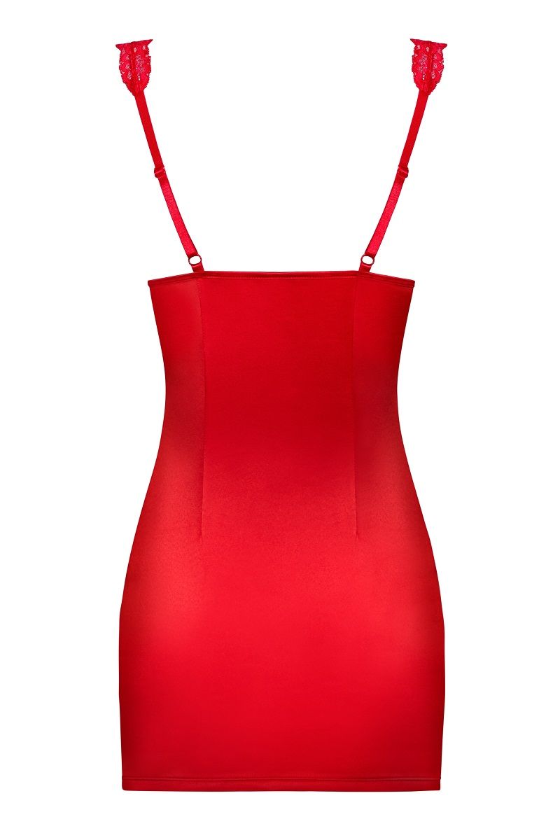 Атласная сорочка с кружевной отделкой Secred - фото 139069 Атласная сорочка с кружевной отделкой Secred - фото 139069