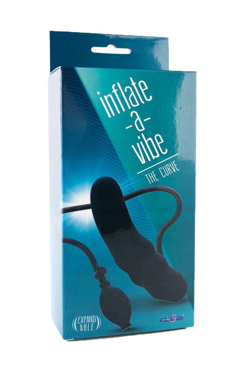 Чёрный анальный вибромассажер с расширением Curve - 15,7 см. - фото 139159 Чёрный анальный вибромассажер с расширением Curve - 15,7 см. - фото 139159