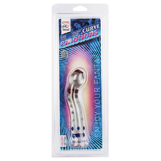Изогнутый фаллоимитатор Curve Emotions - 17 см. - фото 139207