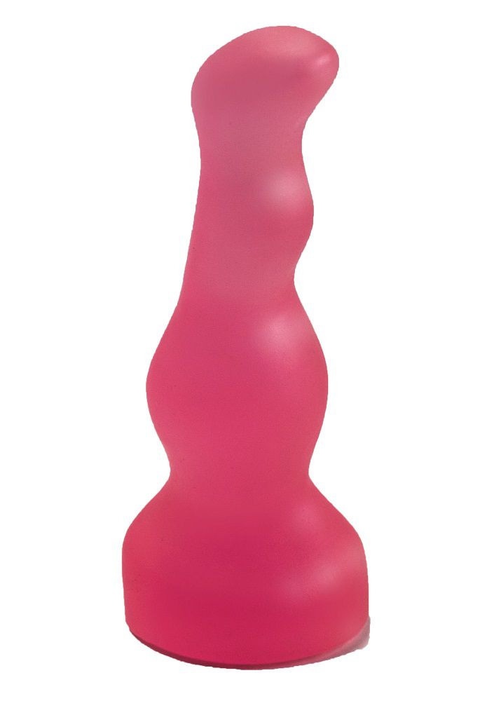 Гелевый розовый массажёр простаты без вибрации - 13,5 см. LOVETOY (А-Полимер) 436500