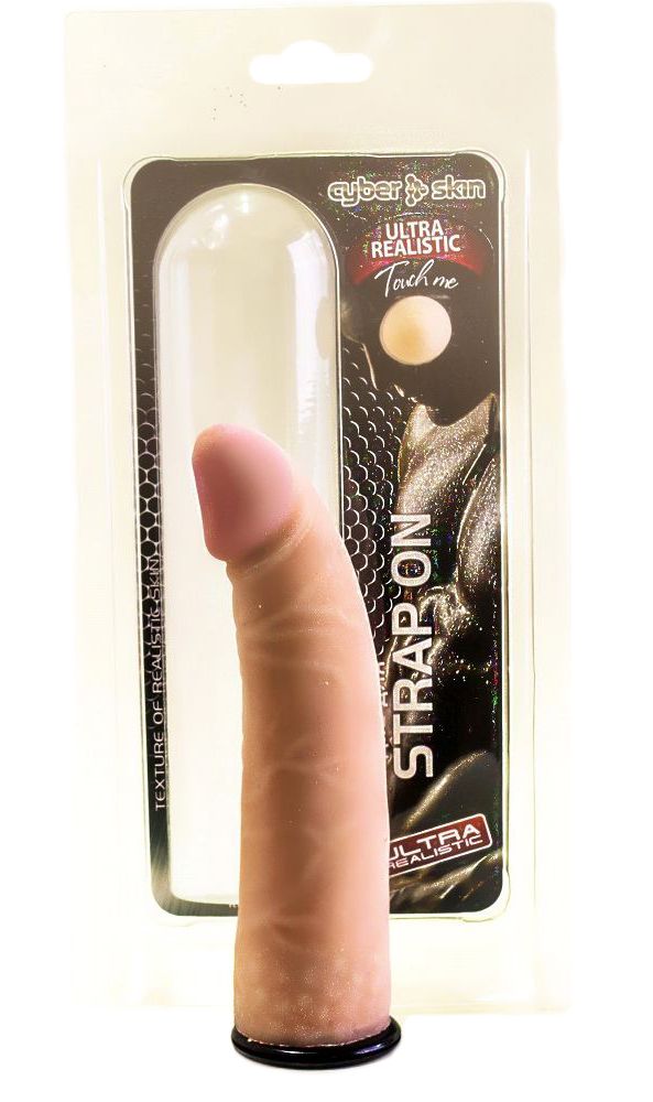 Насадка-фаллоимитатор для страпона Харнесс - 17,5 см. - фото 139964