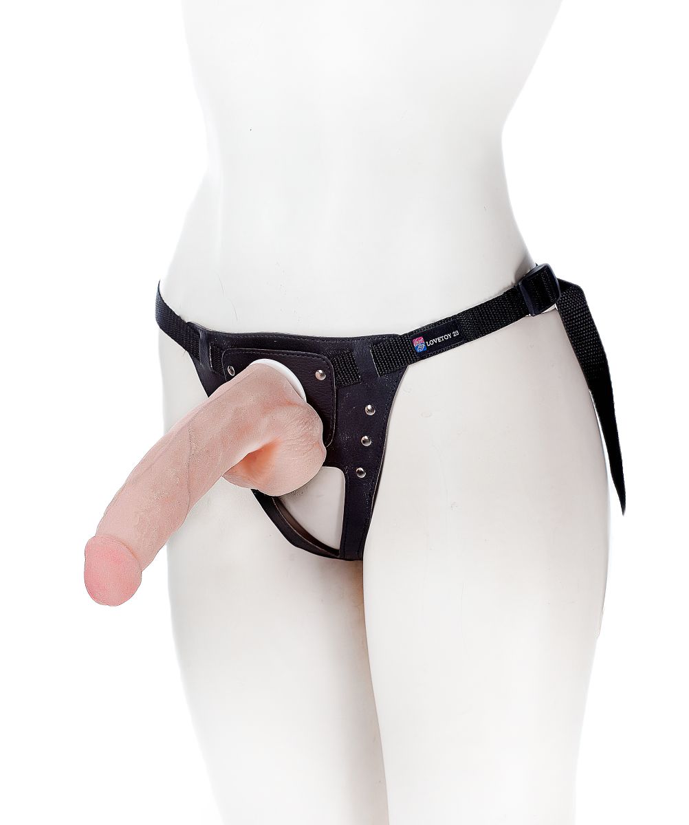 Реалистичный фаллос на поясе Harness - 20,5 см. - фото 140019 Реалистичный фаллос на поясе Harness - 20,5 см. - фото 140019