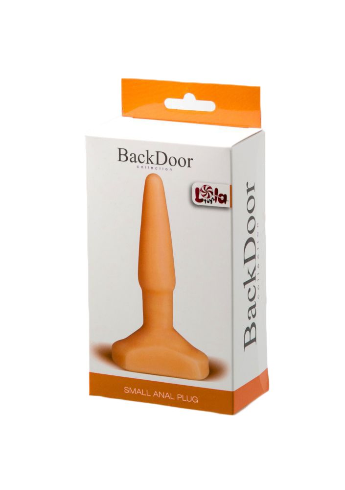 Оранжевый анальный стимулятор Small Anal Plug flash - 12 см. - фото 140295 Оранжевый анальный стимулятор Small Anal Plug flash - 12 см. - фото 140295