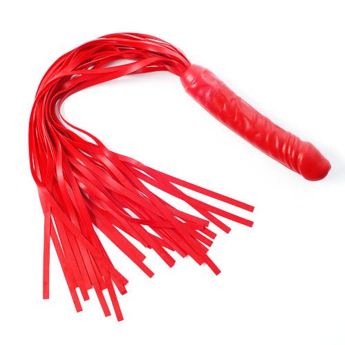 Красная многохвостая плеть  Ракета  - 60 см. - фото 140532