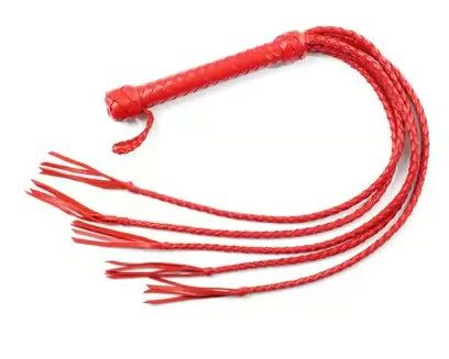 Пятихвостная красная плеть - 70 см.