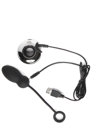 Черное виброяйцо на радиоуправлении - фото 140701