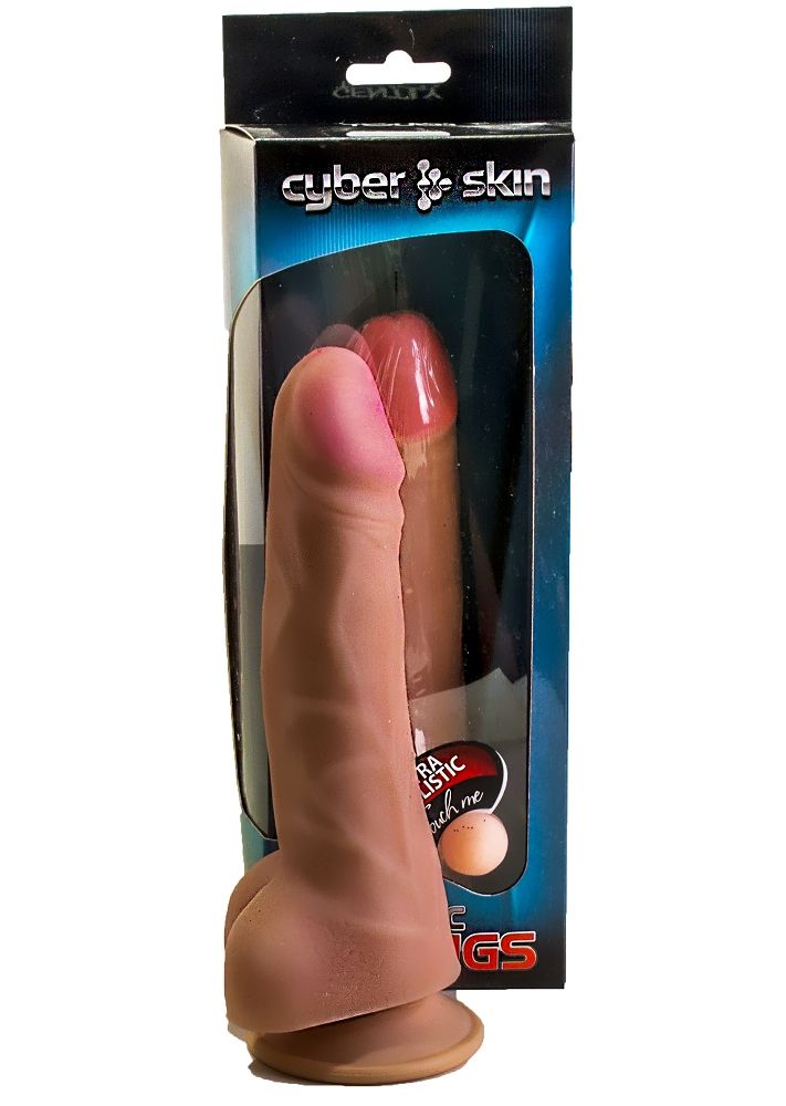 Дилдо на подошве-присоске в подарочной упаковке - 18 см. - фото 140820 Дилдо на подошве-присоске в подарочной упаковке - 18 см. - фото 140820