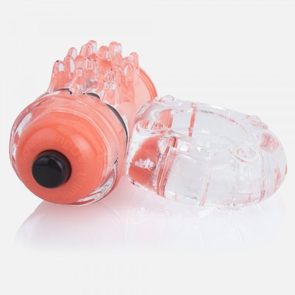 Неоновое оранжевое кольцо на пенис O wow! - фото 140864 Неоновое оранжевое кольцо на пенис O wow! - фото 140864