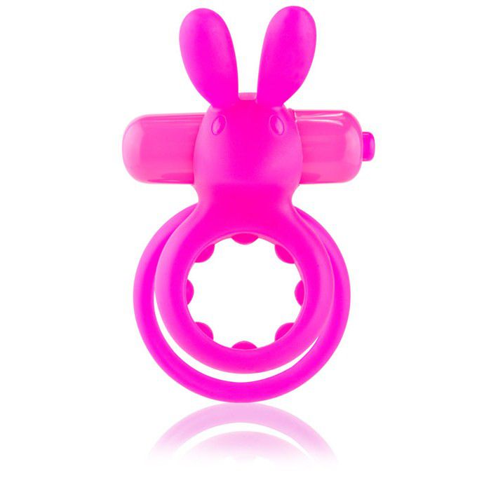 Розовое виброкольцо THE OHARE с подхватом мошонки - фото 140889 Розовое виброкольцо THE OHARE с подхватом мошонки - фото 140889