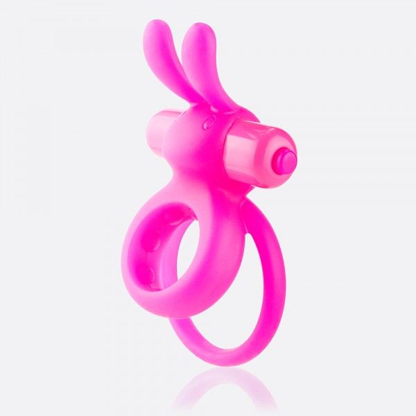 Розовое виброкольцо THE OHARE с подхватом мошонки - фото 140891 Розовое виброкольцо THE OHARE с подхватом мошонки - фото 140891