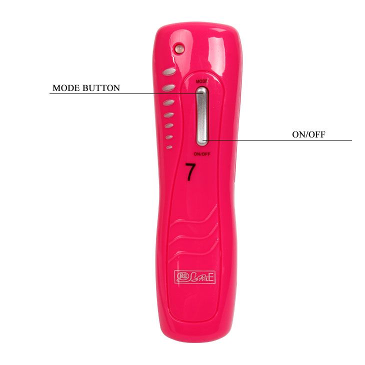 Розовая бабочка для клитора с анальным массажером 3 в 1 - фото 141272