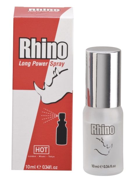 Пролонгирующий спрей для мужчин Rhino - 10 мл. - фото 238152