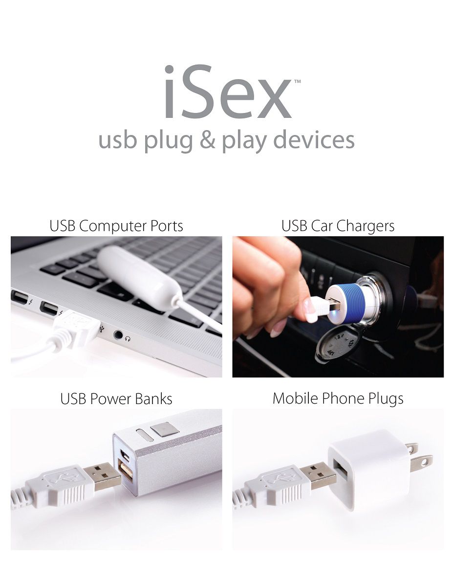 Белые вагинальные виброшарики USB KEGEL BALLS, работающие от USB - фото 141399