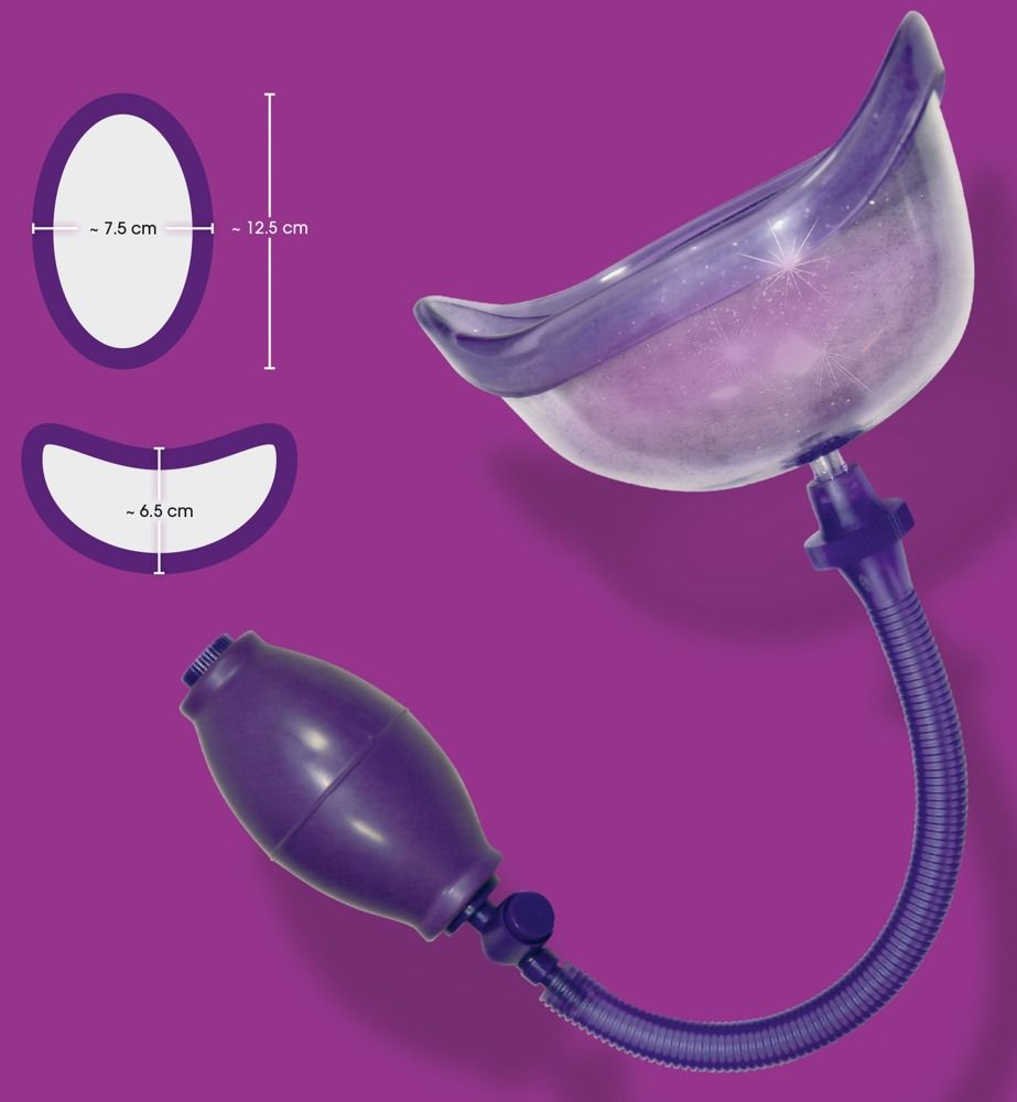 Фиолетовая вакуумная помпа Bad Kitty Vagina Sucker - фото 141806 Фиолетовая вакуумная помпа Bad Kitty Vagina Sucker - фото 141806