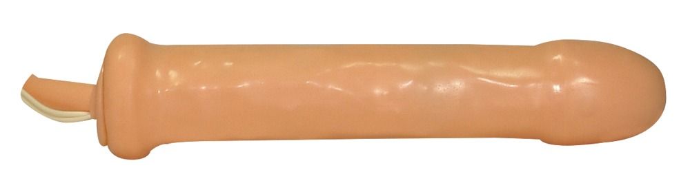 Вибратор Love Balloon с функцией расширения - 17 см. - фото 183769