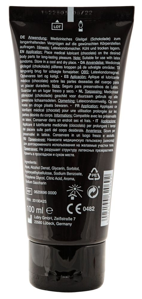 Съедобная смазка Lick It с ароматом белого шоколада - 100 мл. - фото 183860 Съедобная смазка Lick It с ароматом белого шоколада - 100 мл. - фото 183860