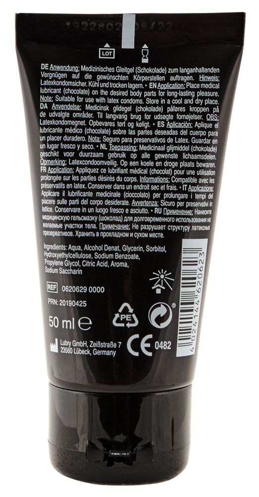 Съедобная смазка Lick It с ароматом белого шоколада - 50 мл. - фото 183864