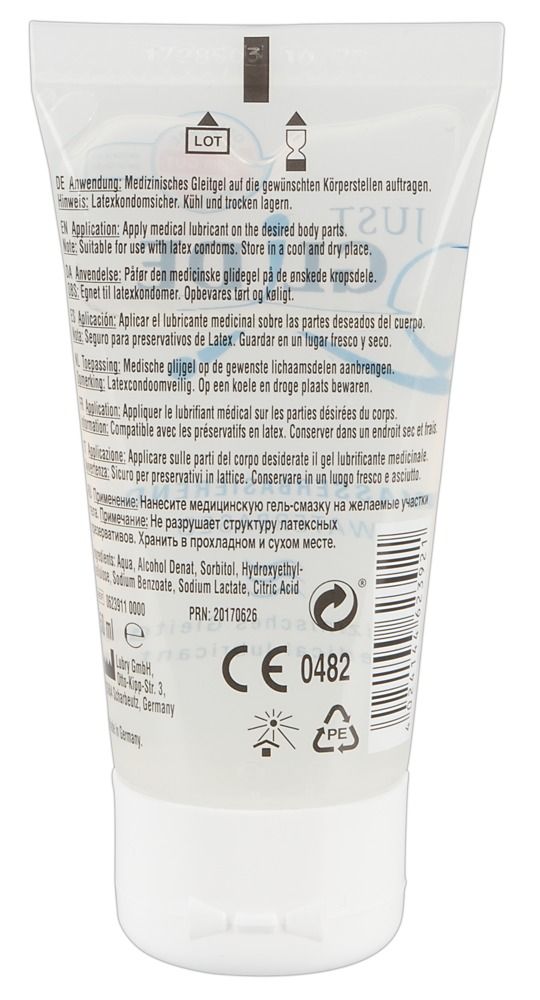 Смазка на водной основе Just Glide Waterbased - 50 мл. - фото 183881 Смазка на водной основе Just Glide Waterbased - 50 мл. - фото 183881