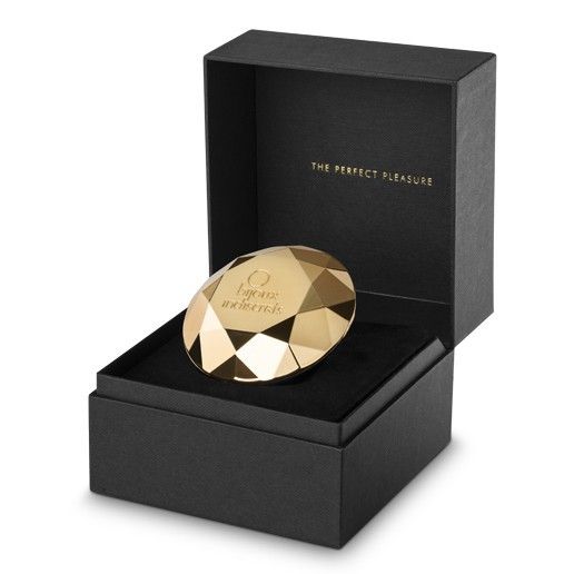 Клиторальный вибратор Twenty One в форме бриллианта - фото 142217