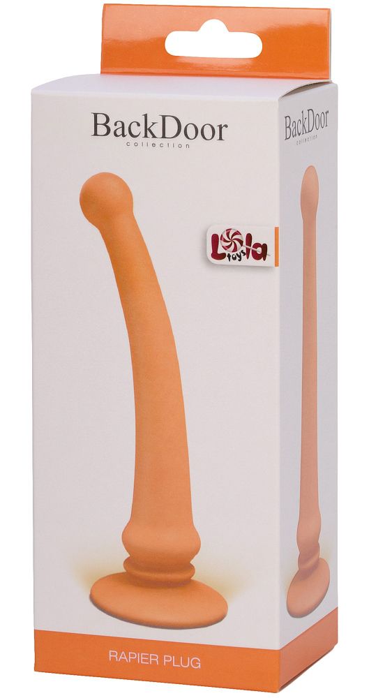 Телесный анальный стимулятор Rapier Plug - 15 см. - фото 142485 Телесный анальный стимулятор Rapier Plug - 15 см. - фото 142485
