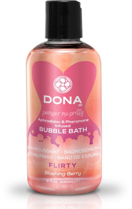 Пена для ванн DONA Flirty Blushing Berry - 240 мл. - фото 142651