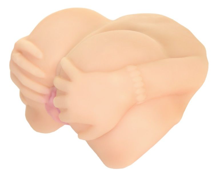 Фаллостимулятор Николь с двумя любовными отверстиями и вибрацией - фото 142832