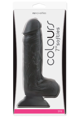 Фаллоимитатор Colours Softies - 20,3 см. - фото 142879
