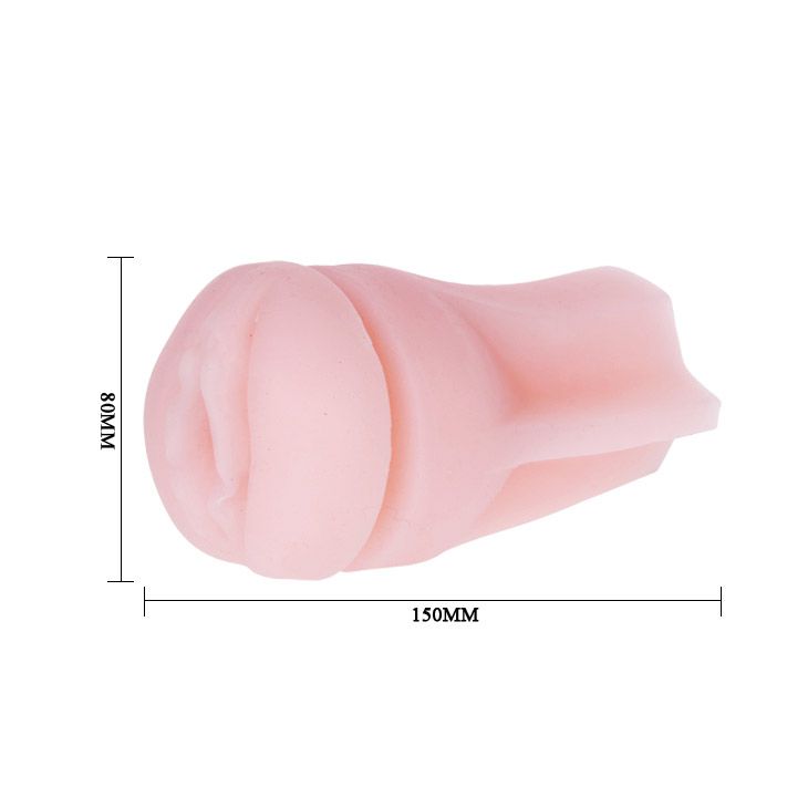 Мастурбатор-вагина с вибрацией в тубе на присоске - фото 142968