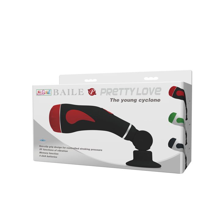 Мастурбатор-вагина с вибрацией в тубе на присоске - фото 142972