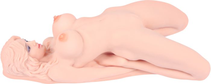 Мастурбатор Veronia с двумя упругими отверстиями для любви без вибрации - фото 143083