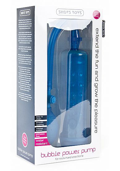 Вакуумная помпа Bubble Power Blue - фото 143193 Вакуумная помпа Bubble Power Blue - фото 143193