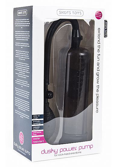 Черная вакуумная помпа Dusky Power - фото 143195 Черная вакуумная помпа Dusky Power - фото 143195