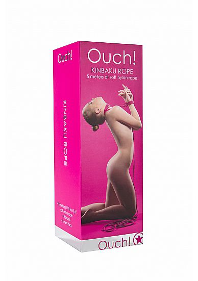 Розовая веревка для бандажа Kinbaku Rope - 5 м. - фото 143227 Розовая веревка для бандажа Kinbaku Rope - 5 м. - фото 143227
