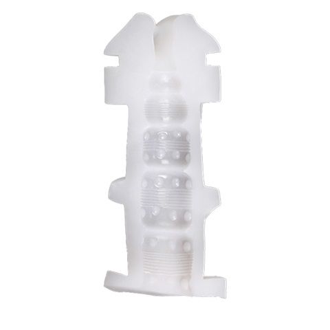 Мастурбатор-ротик с вибрацией Vulcan Love Skin Masturbator Wet Mouth Vibe - фото 143407