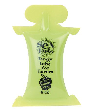 Вкусовой лубрикант с ароматом зеленого яблока Sex Tarts® Lube - 6 мл.