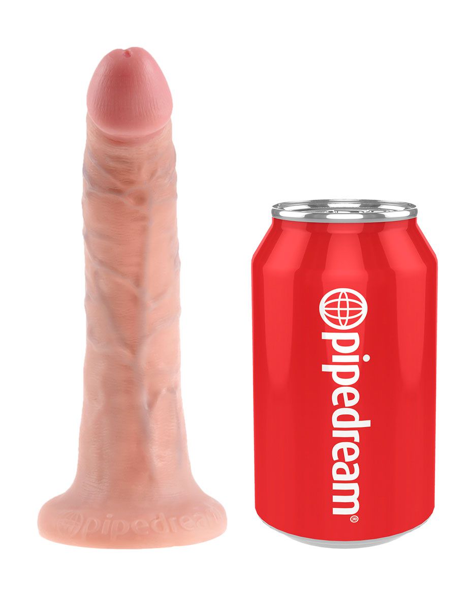 Страпон на виниловых трусиках Strap-on Harness Cock - 17,8 см. - фото 143810