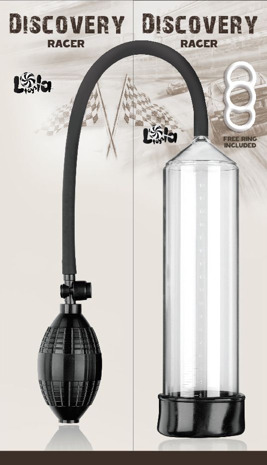 Вакуумная помпа Discovery Racer Clear - фото 144127 Вакуумная помпа Discovery Racer Clear - фото 144127