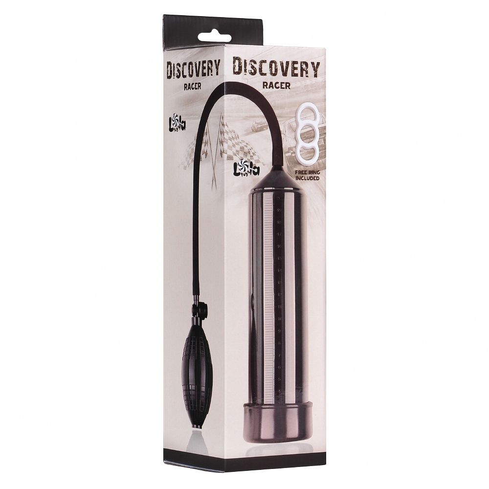 Черная вакуумная помпа Discovery Racer Сharcoal - фото 144136 Черная вакуумная помпа Discovery Racer Сharcoal - фото 144136