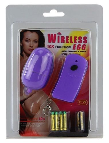 Фиолетовое виброяйцо с дистанционным управлением - фото 144449 Фиолетовое виброяйцо с дистанционным управлением - фото 144449