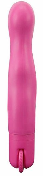 Розовый вибромассажёр с поворотным колёсиком Magic Dial - 19,5 см. - фото 145121 Розовый вибромассажёр с поворотным колёсиком Magic Dial - 19,5 см. - фото 145121