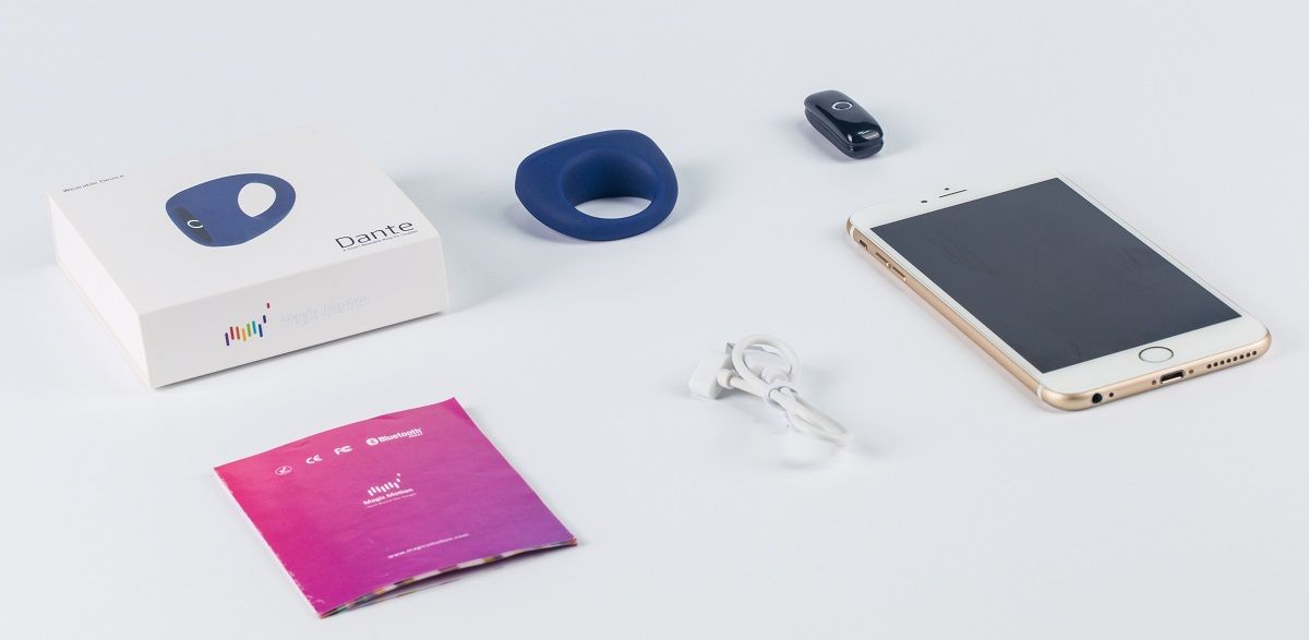 Синее эрекционное smart-кольцо MAGIC MOTION DANTE - фото 145532 Синее эрекционное smart-кольцо MAGIC MOTION DANTE - фото 145532