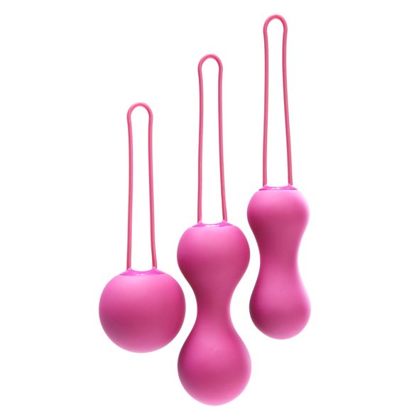 Набор розовых вагинальных шариков Je Joue Ami - фото 293674