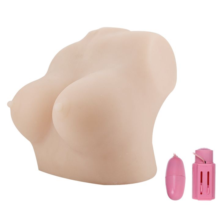 Мастурбатор в виде пышного бюста - фото 145552