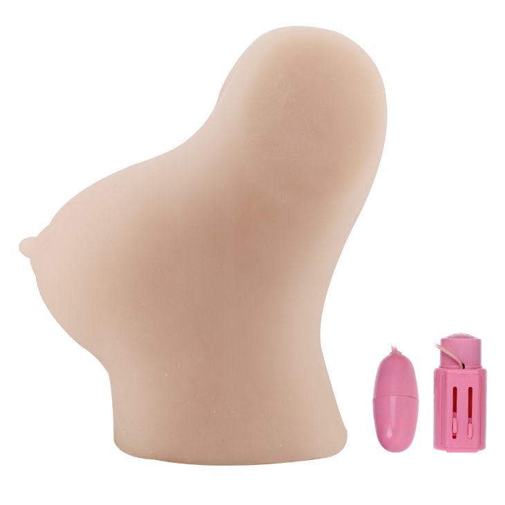 Мастурбатор в виде пышного бюста - фото 145553